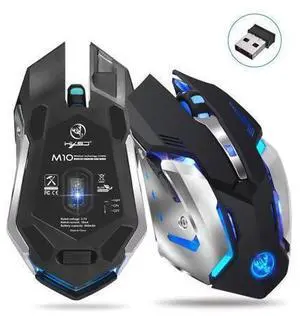M10 Wireless Gaming Mouse With 600mah Lithium Battery for Laptop and Computer (Black) M10 Wireless Gaming Mouse With 600mah Lithium Battery for Laptop and Computer (Black)