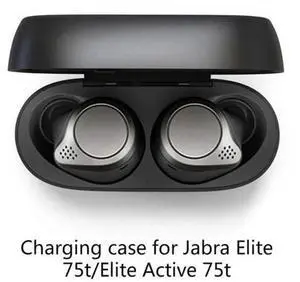 Wireless Earphones Charging Case for Jabra Elite 75t/Elite Active 75t Bluetooth Earbuds Charger Box Dust-Proof Charging Case Wireless Earphones Charging Case for Jabra Elite 75t/Elite Active 75t Bluetooth Earbuds Charger Box Dust-Proof Charging Case