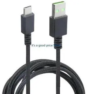 Braided USB C Cable For DeathAdder V2Pro/V3Pro,Basilisk V3Pro Seamlessly Mouse Charging &Data Transmission On Travel Braided USB C Cable For DeathAdder V2Pro/V3Pro,Basilisk V3Pro Seamlessly Mouse Charging &Data Transmission On Travel