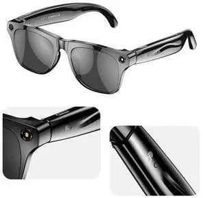 AI Translation Glasses with Flash Light Sports Video Glasses 1M High Definition Pixel Translation Sunglasses for Trade Business AI Translation Glasses with Flash Light Sports Video Glasses 1M High Definition Pixel Translation Sunglasses for Trade Business