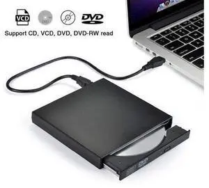 External CD Drive, USB 2.0 Optical Drive CD Burner CD/DVD Player Compatible with Windows 7/8/10, for Laptop, Desktop (KBDVD001), Black External CD Drive, USB 2.0 Optical Drive CD Burner CD/DVD Player Compatible with Windows 7/8/10, for Laptop, Desktop (KBDVD001), Black