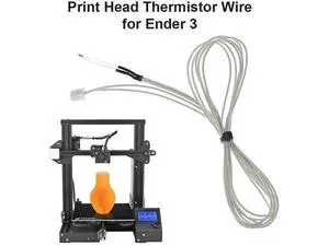 3D Printer Parts Thermistor 100K ohm NTC Temperature Sensor for Ender 3/Ender 3 Pro/Ender 5/CR-10/CR-10S Hotend Kit Thermistor 3D Printer Parts Thermistor 100K ohm NTC Temperature Sensor for Ender 3/Ender 3 Pro/Ender 5/CR-10/CR-10S Hotend Kit Thermistor