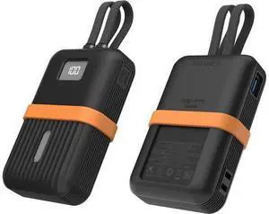 Silicone Case for Zolo Power Bank 2025(20,000mAh 45W/30W) A1689/A1681 Protective Cover with Lanyard Hole, Compact | Tactile Grip | Impact Protection for Daily Use & Travel, Case Only (Black) Silicone Case for Zolo Power Bank 2025(20,000mAh 45W/30W) A1689/A1681 Protective Cover with Lanyard Hole, Compact | Tactile Grip | Impact Protection for Daily Use & Travel, Case Only (Black)