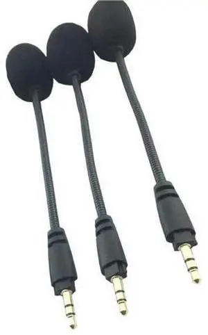 Detachable Microphone Mic for HS35 HS45 Wireless Gaming Headsets Noise Cancelling Mic 3.5mm Detachable Microphone Mic for HS35 HS45 Wireless Gaming Headsets Noise Cancelling Mic 3.5mm