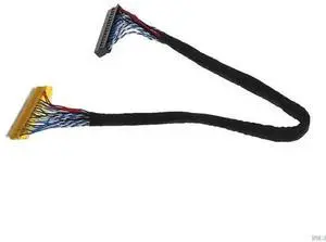 LVDS Cable FIX-30 Pin 2ch For 17-26inch LCD/LED Panel Controller 25cm LVDS Cable FIX-30 Pin 2ch For 17-26inch LCD/LED Panel Controller 25cm