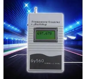 GY560 Frequency Meter Counter Tester 7 DIGIT LCD Display GSM 50MHz-2.4 GHz Frequency Counter Meter For Two Way Radio Transceiver GY560 Frequency Meter Counter Tester 7 DIGIT LCD Display GSM 50MHz-2.4 GHz Frequency Counter Meter For Two Way Radio Transceiver