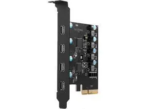10Gbps PCIe to USB (4X USB C) Expansion Card,PCI Express Internal USB 3.2 Hub Converter for Desktop PCS Riser Card 10Gbps PCIe to USB (4X USB C) Expansion Card,PCI Express Internal USB 3.2 Hub Converter for Desktop PCS Riser Card