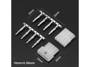 Antenna Tuner Connector 4 Pin Plug Male Female for ICOM AT-120 Radio Diy Antenna Tuner Connector 4 Pin Plug Male Female for ICOM AT-120 Radio Diy