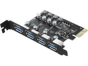 USB PCIE Card 4-Port USB 3.0-A PCI Express Expansion Card Desktop PC Internal USB hub for Windows 10/8/7 and MAC OS 10.8.2 Above USB PCIE Card 4-Port USB 3.0-A PCI Express Expansion Card Desktop PC Internal USB hub for Windows 10/8/7 and MAC OS 10.8.2 Above