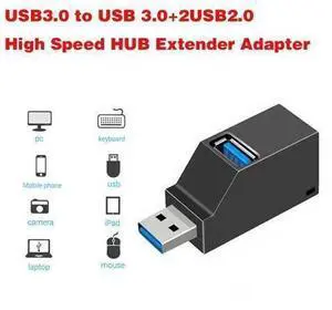XJYLCPC High Speed USB 3.0 USB Splitter Adapter to (1USB3.0+2USB2.0) for PC Notebook Computer high-Speed U Disk Reader XJYLCPC High Speed USB 3.0 USB Splitter Adapter to (1USB3.0+2USB2.0) for PC Notebook Computer high-Speed U Disk Reader