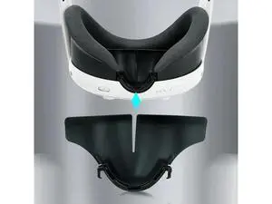 Silicone VR Nose Pad Breathable Anti-Leakage VR Nose Cushion Washable Comfortable for Quest 3 Headset Accessories Silicone VR Nose Pad Breathable Anti-Leakage VR Nose Cushion Washable Comfortable for Quest 3 Headset Accessories