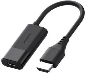 Hagibis HDMI to USB C Adapter, 4K@60Hz HDMI Male to USB-C Female Cable, Portable Monitor, AR Glasses XREAL, VITURE, RayNeo, Rokid to Type C Laptop, Switch, ROG Ally, Steam Deck, PS4/5 Hagibis HDMI to USB C Adapter, 4K@60Hz HDMI Male to USB-C Female Cable, Portable Monitor, AR Glasses XREAL, VITURE, RayNeo, Rokid to Type C Laptop, Switch, ROG Ally, Steam Deck, PS4/5