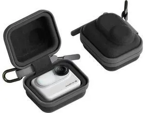 Carrying Case for Insta360 GO 3/3S, Portable Travel Storage Organizer Carry Bag Protective Hard Shell Anti-Drop Handbag for Insta360 GO 3S Lens Protection (Black) Carrying Case for Insta360 GO 3/3S, Portable Travel Storage Organizer Carry Bag Protective Hard Shell Anti-Drop Handbag for Insta360 GO 3S Lens Protection (Black)
