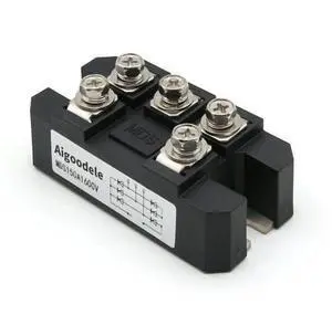 1pcs MDS150A 3 Phase Diode Bridge Rectifier Module 150A 1600V Full Wave Diode Module 1pcs MDS150A 3 Phase Diode Bridge Rectifier Module 150A 1600V Full Wave Diode Module