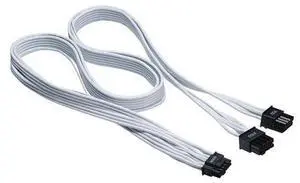 PHANTEKS 12VHPWR 16-Pin PCIE-5 600 W Adapter Cable, 8-Pin + 8-Pin 9.2 A Termina/16 AWG- High Current Terminal connectors,Supports 40 Series Graphics Cards - White, Sales are final, no refund/exchanges PHANTEKS 12VHPWR 16-Pin PCIE-5 600 W Adapter Cable, 8-Pin + 8-Pin 9.2 A Termina/16 AWG- High Current Terminal connectors,Supports 40 Series Graphics Cards - White, Sales are final, no refund/exchanges
