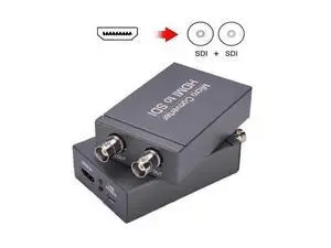 HD 3G Video Micro Converter HDMI to Dual SDI-compatible Adapter Converter with Audio Auto Format Detection For Camera HD 3G Video Micro Converter HDMI to Dual SDI-compatible Adapter Converter with Audio Auto Format Detection For Camera