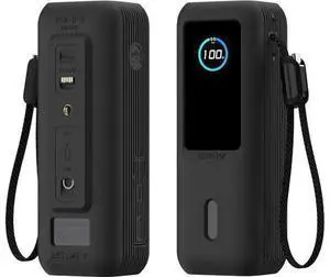 Silicone Case for Laptop Power Bank (25,000mAh 165W) 1/4" Nut Hole,SD/SIM Card Storage, Display Protection&Dustproof, Travel Protective Cover Compatible with Anker Power Bank 165W/ A1695 (Black) Silicone Case for Laptop Power Bank (25,000mAh 165W) 1/4" Nut Hole,SD/SIM Card Storage, Display Protection&Dustproof, Travel Protective Cover Compatible with Anker Power Bank 165W/ A1695 (Black)