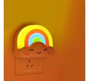 LED Rainbow Night Light, Plug in Night Light for Kids, Nightlight for Baby Children LED Rainbow Night Light, Plug in Night Light for Kids, Nightlight for Baby Children