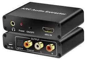 192KHz HDMI ARC Adapter, HDMI ARC Audio Extractor with Digital Optical Stereo Audio RCA L/R Coaxial SPDIF &3.5mm Jack ARC Audio Adapter 192KHz HDMI ARC Adapter, HDMI ARC Audio Extractor with Digital Optical Stereo Audio RCA L/R Coaxial SPDIF &3.5mm Jack ARC Audio Adapter