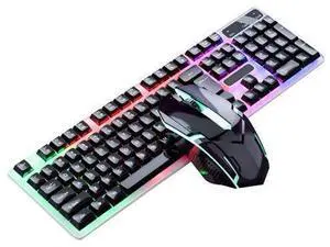 Mechanical Gaming Keyboard, Multi Color RGB Illuminated LED Backlit Wired Keyboard Mechanical Gaming Keyboard, Multi Color RGB Illuminated LED Backlit Wired Keyboard
