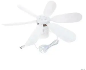 USB Small Ceiling Fan USB5V Power Quiet Camping Outdoor Tent Hanging Fan 6Leaves Strong Wind USB Small Ceiling Fan USB5V Power Quiet Camping Outdoor Tent Hanging Fan 6Leaves Strong Wind