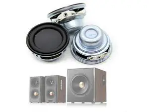 2Pcs 40MM Full Speakers 4 Ohm 5W Enthusiast DIY Flat Rubber HiFi Speaker 2Pcs 40MM Full Speakers 4 Ohm 5W Enthusiast DIY Flat Rubber HiFi Speaker