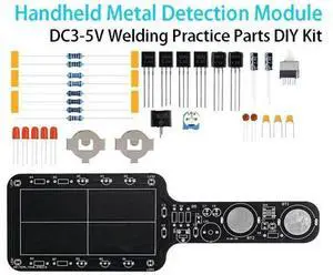 DC3-5V handheld l detection module with buzzer alarm detector welding practice parts DIY kit DC3-5V handheld l detection module with buzzer alarm detector welding practice parts DIY kit