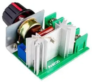1PCS 220V 2000W Speed Controller SCR Voltage Regulator Dimming Dimmers Thermostat 1PCS 220V 2000W Speed Controller SCR Voltage Regulator Dimming Dimmers Thermostat