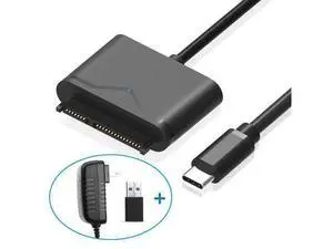 SATA to USB3.0&Type-C Hard Drive Adapter - USB3.0&Type-C to 2.53.5" HDD/SSD Hard Drive Disk Adapter - External Converter for SSD/HDD Data Transfer (FXHU.00111FX01002) SATA to USB3.0&Type-C Hard Drive Adapter - USB3.0&Type-C to 2.53.5" HDD/SSD Hard Drive Disk Adapter - External Converter for SSD/HDD Data Transfer (FXHU.00111FX01002)