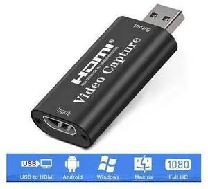 Video Capture Card, HDMI to USB Audio Capture Card, 4K 1080P60 Capture Devices for Gaming Live Streaming Video Recorder, Compatible with Windows Mac OS System for PS4/5 Switch Xbox Steam Video Capture Card, HDMI to USB Audio Capture Card, 4K 1080P60 Capture Devices for Gaming Live Streaming Video Recorder, Compatible with Windows Mac OS System for PS4/5 Switch Xbox Steam