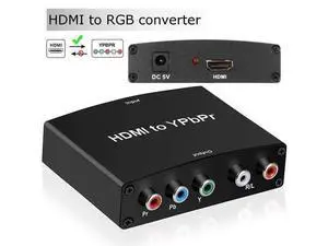 HDMI to YPbPr Converter , Aluminum 1080P HDMI in Component Out Converter, HDMI to RGB 5RCA Converter for MacBook TV Blu-Ray DVD PS4 DVD, PSP, Xbox 360(HDMI to Ypbpr) HDMI to YPbPr Converter , Aluminum 1080P HDMI in Component Out Converter, HDMI to RGB 5RCA Converter for MacBook TV Blu-Ray DVD PS4 DVD, PSP, Xbox 360(HDMI to Ypbpr)