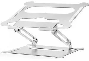 Ergonomic Aluminum Laptop Cooling Stand Lap Desk Tray for Bed Couch Protable Foldable notebook macbook pro computer riser desktop holder,For All Laptops 10-17"MacBook Pro iPad Z19-Silver Ergonomic Aluminum Laptop Cooling Stand Lap Desk Tray for Bed Couch Protable Foldable notebook macbook pro computer riser desktop holder,For All Laptops 10-17"MacBook Pro iPad Z19-Silver