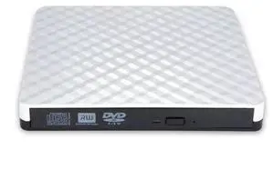 External DVD Drive, High Speed Data Transfer USB 3.0 External CD DVD Reader Writer Player for Laptop Desktop MacBook Mac OS Windows 10/8/7/XP/Vista - White External DVD Drive, High Speed Data Transfer USB 3.0 External CD DVD Reader Writer Player for Laptop Desktop MacBook Mac OS Windows 10/8/7/XP/Vista - White