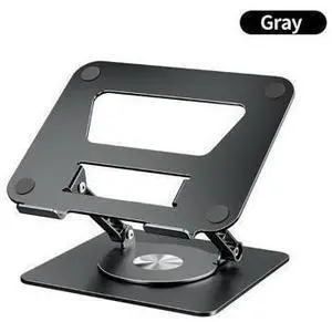 Foldable Swivel Adjustable Laptop Stand Ergonomic Laptop Riser for Collaborative Work Dual Rotary Shaft Fully Foldable for Easy Storage, Fits MacBook / All Laptops up to 17.3 inches,Gray Foldable Swivel Adjustable Laptop Stand Ergonomic Laptop Riser for Collaborative Work Dual Rotary Shaft Fully Foldable for Easy Storage, Fits MacBook / All Laptops up to 17.3 inches,Gray