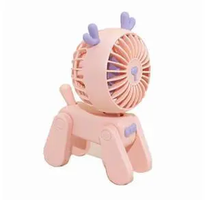 USB Desk Fan Portable Cute Deer Dog Desk Fan Table Fan USB Desk Fan Portable Cute Deer Dog Desk Fan Table Fan