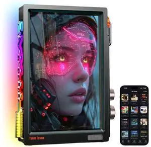 Divoom TimesFrame 10.1" WiFi 6 Digital Picture Frame & Smart Desk Display, No Subscription | 64GB | Send Photos, Videos & AI Styles + Live Widgets (Weather, Calendar, etc)Perfect Personalized Gift Divoom TimesFrame 10.1" WiFi 6 Digital Picture Frame & Smart Desk Display, No Subscription | 64GB | Send Photos, Videos & AI Styles + Live Widgets (Weather, Calendar, etc)Perfect Personalized Gift