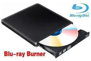 Aluminum External Blu-Ray Burner Player Drive, USB 3.0 O Type C Dual Port DVD Burner CD DVD Rewriter Burner Writer Support WindowsXP/7/8/10, MacOS, Linux for MacBook, Laptop, Desktop, Black Aluminum External Blu-Ray Burner Player Drive, USB 3.0 O Type C Dual Port DVD Burner CD DVD Rewriter Burner Writer Support WindowsXP/7/8/10, MacOS, Linux for MacBook, Laptop, Desktop, Black
