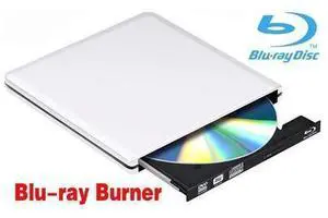 Aluminum External Blu-Ray Burner Player Drive, USB 3.0 O Type C Dual Port DVD Burner CD DVD Rewriter Burner Writer Support WindowsXP/7/8/10, MacOS, Linux for MacBook, Laptop, Desktop, Silver Aluminum External Blu-Ray Burner Player Drive, USB 3.0 O Type C Dual Port DVD Burner CD DVD Rewriter Burner Writer Support WindowsXP/7/8/10, MacOS, Linux for MacBook, Laptop, Desktop, Silver