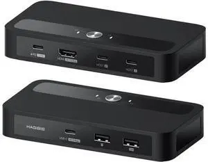 Hagibis KVM Switch 1 Monitor 2 Computers with 100W PD, 4K@120Hz HDMI, USB-C KVM Switcher Hub Sharing Monitor Keyboard Mouse Printer Scanner for Switch2 macOS Windows Linux Hagibis KVM Switch 1 Monitor 2 Computers with 100W PD, 4K@120Hz HDMI, USB-C KVM Switcher Hub Sharing Monitor Keyboard Mouse Printer Scanner for Switch2 macOS Windows Linux