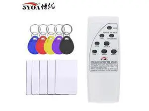 Handheld Rfid Card Reader Writer 125KHz Copier Duplicator ID Tags Programmer With Light Indicator EM4305 T5577 Key Card Keyfob(Only 5 Keys) Handheld Rfid Card Reader Writer 125KHz Copier Duplicator ID Tags Programmer With Light Indicator EM4305 T5577 Key Card Keyfob(Only 5 Keys)