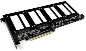 ADT-R37 PCIe5.0x16 to 4-Port U.2/EDSFF Hard Disk Split Card 4x128Gbps 1 to 4 Expansion Adapter Compatible with Gen3/Gen4/Gen5 (R37D 5.0,to 4* E1.S/E3.S) ADT-R37 PCIe5.0x16 to 4-Port U.2/EDSFF Hard Disk Split Card 4x128Gbps 1 to 4 Expansion Adapter Compatible with Gen3/Gen4/Gen5 (R37D 5.0,to 4* E1.S/E3.S)