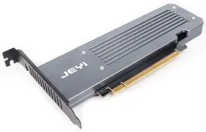 Quad NVMe PCIe 4.0 X16 Expansion Card with Heatsink Enclosure, Supports 4 NVMe M.2 SSD 2280 up to 8TB, Raid Bandwidth 256Gbps, Required Bifurcation Quad NVMe PCIe 4.0 X16 Expansion Card with Heatsink Enclosure, Supports 4 NVMe M.2 SSD 2280 up to 8TB, Raid Bandwidth 256Gbps, Required Bifurcation