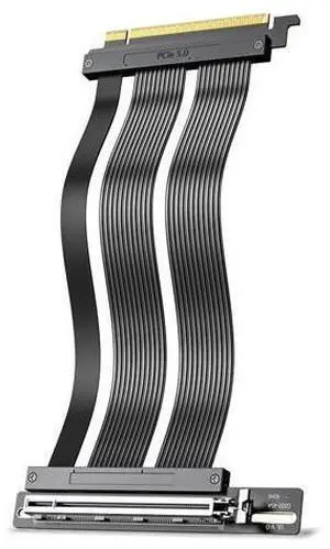 PCIe 5.0 Riser Cable, GPU Vertical Mount Extension Cable, High-Speed 64GT/s 128GB/s Bandwidth,Compatible with PCIE 4.0/3.0, for RTX5090/RX8900 GPU Graphics Card, Black (200MM/ 20cm/ 0.65ft) PCIe 5.0 Riser Cable, GPU Vertical Mount Extension Cable, High-Speed 64GT/s 128GB/s Bandwidth,Compatible with PCIE 4.0/3.0, for RTX5090/RX8900 GPU Graphics Card, Black (200MM/ 20cm/ 0.65ft)