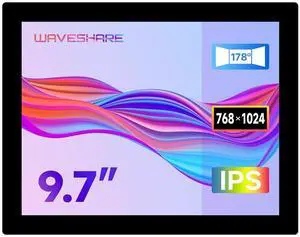 9.7inch Capacitive Touch Display, Supports All Versions of Raspberry Pi, Compatible with Raspberry Pi 5, 768×1024, Supports Windows 11/10 / 8.1/8 / 7 9.7inch Capacitive Touch Display, Supports All Versions of Raspberry Pi, Compatible with Raspberry Pi 5, 768×1024, Supports Windows 11/10 / 8.1/8 / 7