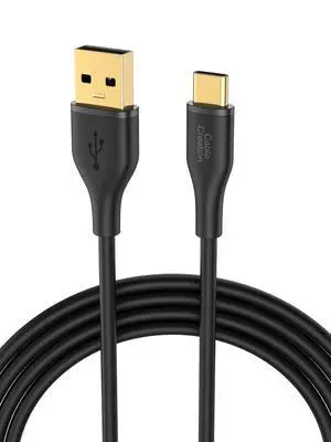 USB C Cable 6FT, Silicone USB A to USB C Cable, USB C Charger Cable 3A Fast Charging for iPhone 15/16/16 Pro Max/PlusCar Carplay, Galaxy, Steam Deck, MacBook Pro/Air, Black USB C Cable 6FT, Silicone USB A to USB C Cable, USB C Charger Cable 3A Fast Charging for iPhone 15/16/16 Pro Max/PlusCar Carplay, Galaxy, Steam Deck, MacBook Pro/Air, Black