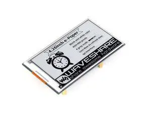 4.26inch E-Paper Display HAT, 800x480, Black/White, SPI Interface 4.26inch E-Paper Display HAT, 800x480, Black/White, SPI Interface