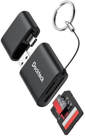 SD Card Reader, USB 3.0 Card Reader to Micro SD Card Adapter, 5G SD Memory Card Reader, USB A - C Adapter, Dual-Slot Card Reader for UHS-I SD/Micro SD/SDHC/SDXC/MMC, Support OTG for Plug&Play SD Card Reader, USB 3.0 Card Reader to Micro SD Card Adapter, 5G SD Memory Card Reader, USB A - C Adapter, Dual-Slot Card Reader for UHS-I SD/Micro SD/SDHC/SDXC/MMC, Support OTG for Plug&Play