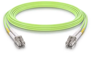 Fiber Patch Cable - 10Gb/Gigabit Multi-Mode Jumper Duplex 50/125m LSZH Fiber Optic Cord for SFP Transceiver, Green, 15-Meter(49.2-ft) Fiber Patch Cable - 10Gb/Gigabit Multi-Mode Jumper Duplex 50/125m LSZH Fiber Optic Cord for SFP Transceiver, Green, 15-Meter(49.2-ft)
