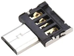 Micro USB OTG Adapter Micro USB Male to USB 2.0 Female Ultra Mini Size Connector Adapter Micro USB OTG Adapter Micro USB Male to USB 2.0 Female Ultra Mini Size Connector Adapter
