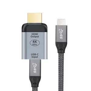 USB C to HDMI Converter USB 3.1 Type C Female Source to HDMI Sink HDTV Adapter 4K 60hz 1080P with 10Gbps 100W PD Fast Charge 5A Cable for Tablet Phone Laptop USB C to HDMI Converter USB 3.1 Type C Female Source to HDMI Sink HDTV Adapter 4K 60hz 1080P with 10Gbps 100W PD Fast Charge 5A Cable for Tablet Phone Laptop